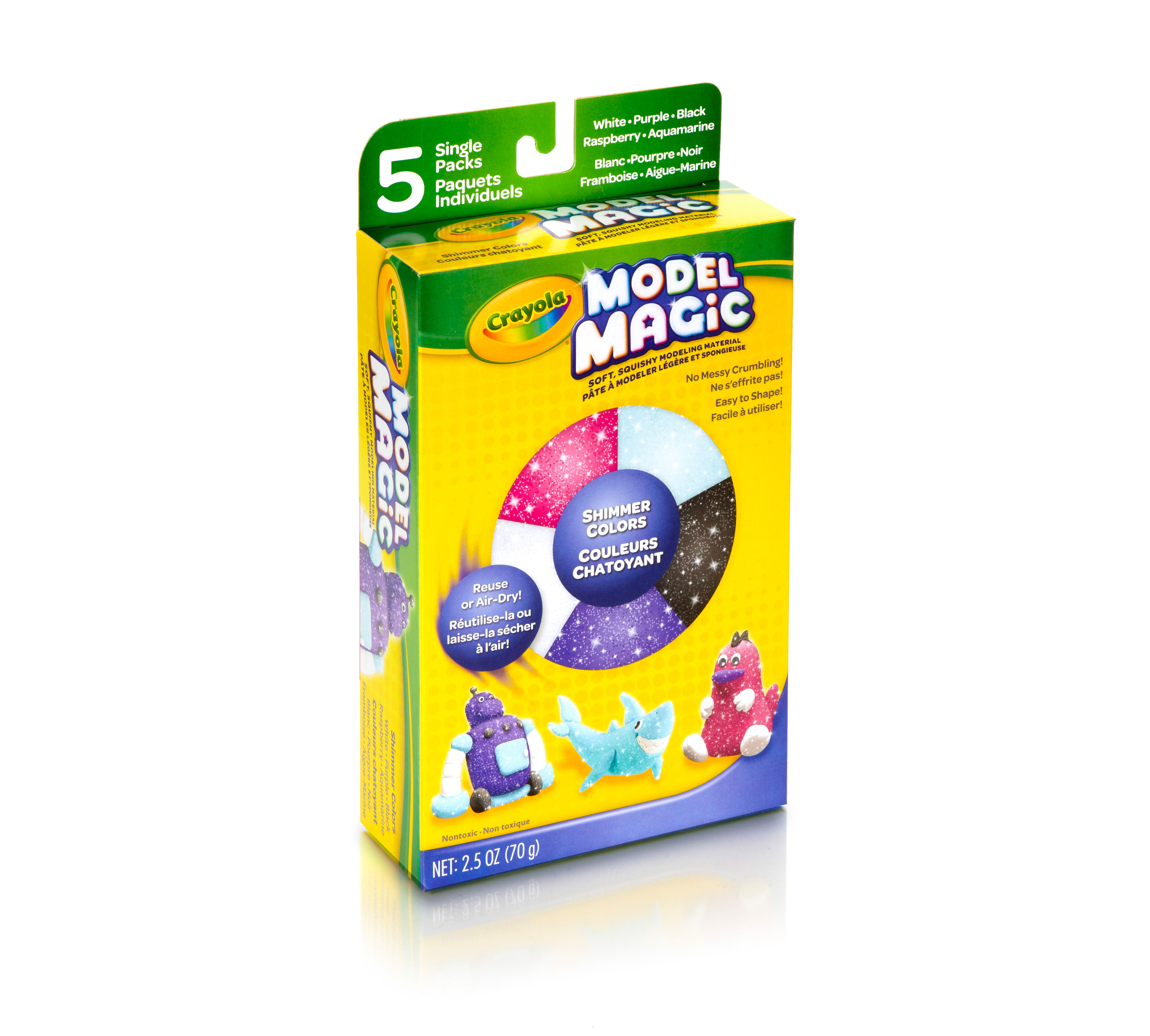 Model Magic 5 ct Shimmer Variety Pack Crayola